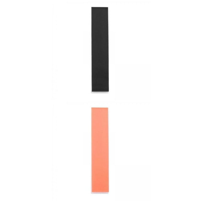 2 piezas de cinta de protección para la cabeza de la raqueta de tenis, de fricción para reducir el impacto del tenis, s para raqueta de protección de bordes negro y naranja Baoblaze Cabeza de raqueta Pegatina