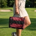 thumbnail image 4 of Psesaysky Golf Cart Seat Covers Universal Golf Cart Seat Blanket with 4 Pockets and Handle Fit for EZGO TXT RXV/Club Car DS Precedent Front Seats 2-Person Seats, Pirate Skull, 4 of 8