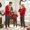 Red Green, variant on AIGUR Family Matching Christmas Pajamas Set Tree Letter Plaid Print Holiday Pajamas Sleepwear Dad Mom Kids PJs