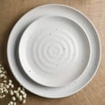 thumbnail image 5 of Earth & Clay Ion 12-Piece Dinnerware Set Stoneware, White, 5 of 7