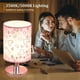 thumbnail image 5 of Fiudx Ofertas De La Semana Lámpara De Noche De 7 W, Botón De Luz Nocturna Cálida, Romántica, Moderna, Control Remoto, Atenuación, Luz Nocturna Cálida, Decoración De La Habitación, Lámpara De Mesa Par, 5 of 7