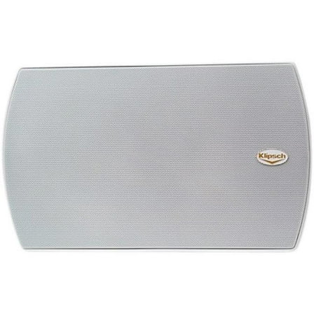 Klipsch AW-650 2-Way All-Weather Outdoor Speakers, 340W Peak, White, Pair