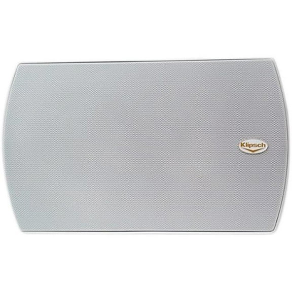 Klipsch AW-650 2-Way All-Weather Outdoor Speakers, 340W Peak, White, Pair