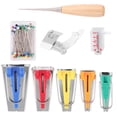 thumbnail image 2 of 1 Set of Tape Bias Maker DIY Fabric Quilting Binding Tape Makers Sewing Tools Kit (5PCS Bias Tape Maker), 2 of 8