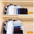 thumbnail image 4 of S-Shape Pants Hangers 5 Layers Hangers Closet Space Saver,Non Slip Jeans Hanger for Pants Jeans Scarfs Belts Ties(4-Pack), 4 of 8