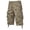 Khaki, variant on GrmtClth Men's Camouflage Print Cargo Shorts Multi Pocket Knee Length Short Trousers Athletic Outdoor Casual Loose Fit Shorts Army Green 32short