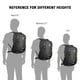 thumbnail image 5 of Mochila de senderismo SKYSPER 20L ligera e impermeable para adultos, 5 of 7