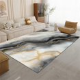 thumbnail image 1 of Wave Gradient Lines Rug 7 x 8 ftGrey for Bedroom Fluffy Machine Washable Shaggy Soft Area Rug, Non-Slip Indoor Floor Carpet for Living Room Home Decor Aesthetic, 1 of 8