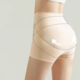 thumbnail image 4 of Women Sponge Lifting Active Cushion Corset Patch Casual Underwear Shorts Lace Shapeware Abdomen Waist Trainer Full Cover Girdle Keep Short in Womens U Neck Stretchy Slim Fit Metallic Top Womens Body, 4 of 7