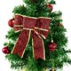 thumbnail image 1 of 18 cm oro rojo lazo de Navidad cinta 5 uds poliéster árbol de Navidad lazo ornamento decoraciones para Ho ShuxiuWang  8390614297715, 1 of 1