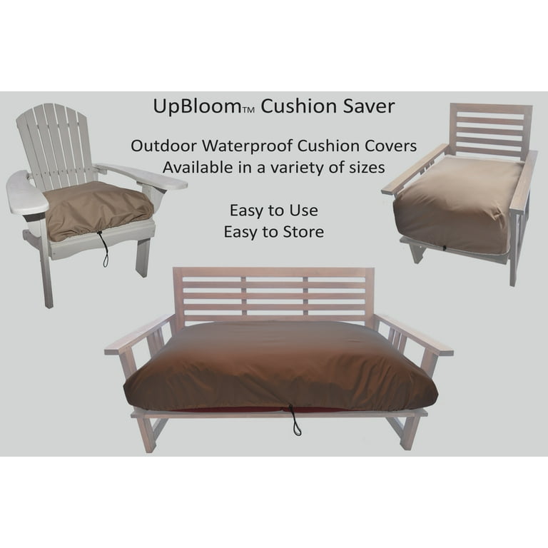 UpBloom Cushion Protection for Outdoor Furniture 50 x 25 x 10 Model CS0221 LS Color Beige