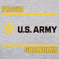 thumbnail image 3 of CafePress - Proud Army Grandma Black And Gold Long Sleeve T Shirt - Womens Baseball Tee, 3 of 4