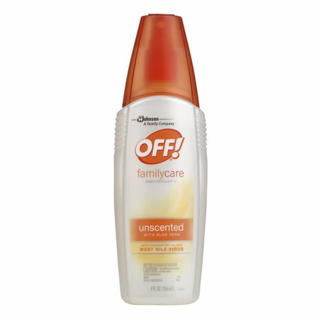 OFF! FamilyCare Insect Repellent IV, Unscented, 9 Fluid. Oz
