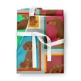 thumbnail image 3 of Lots of Chocolate and Tan Dachshund Apron 27 in x 30 in, 3 of 5