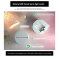 thumbnail image 4 of Lámpara De Dormitorio Lámpara de dormitorio LED USB Acrílico DIY Lámparas de mesa para accesorios para el hogar (S) Wdftyju Para estrenar, 4 of 5