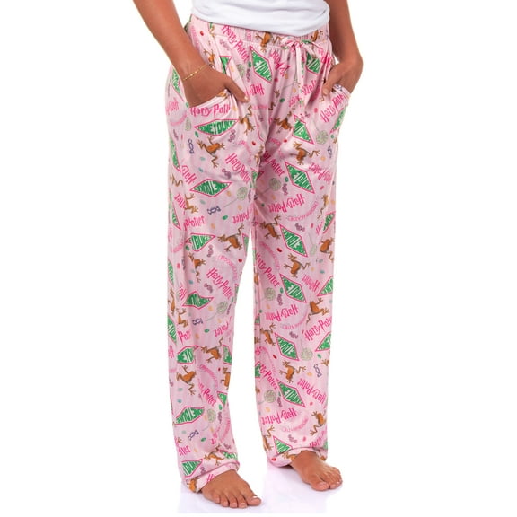 Harry Potter Pajama Pants Women's Honey Dukes Hogsmeade Lounge Pj Bottoms