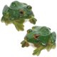 thumbnail image 1 of COSMOBETTY 2Ud Ranas Decorativas En Resina Verde Con Para Decorar , Jardín O, 1 of 5