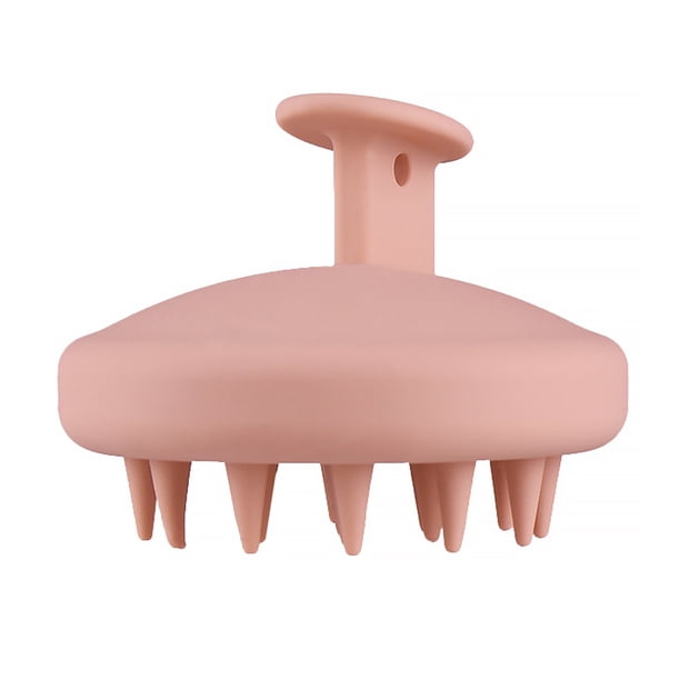Masajeador de silicona Scalp Massager Manual portátil Impermeable Fatique Reutilizable Lavable Alivio Masaje Cepillo Pincel Masaje Masaje Herramienta Color de la piel Inevent CE011485-04