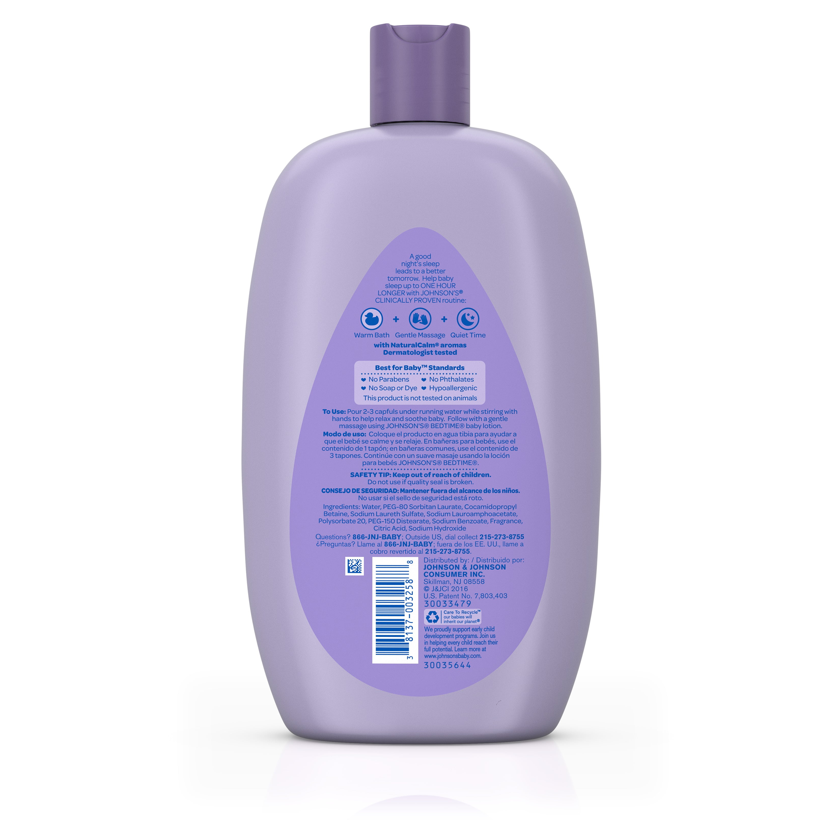 johnson's lavender baby bath