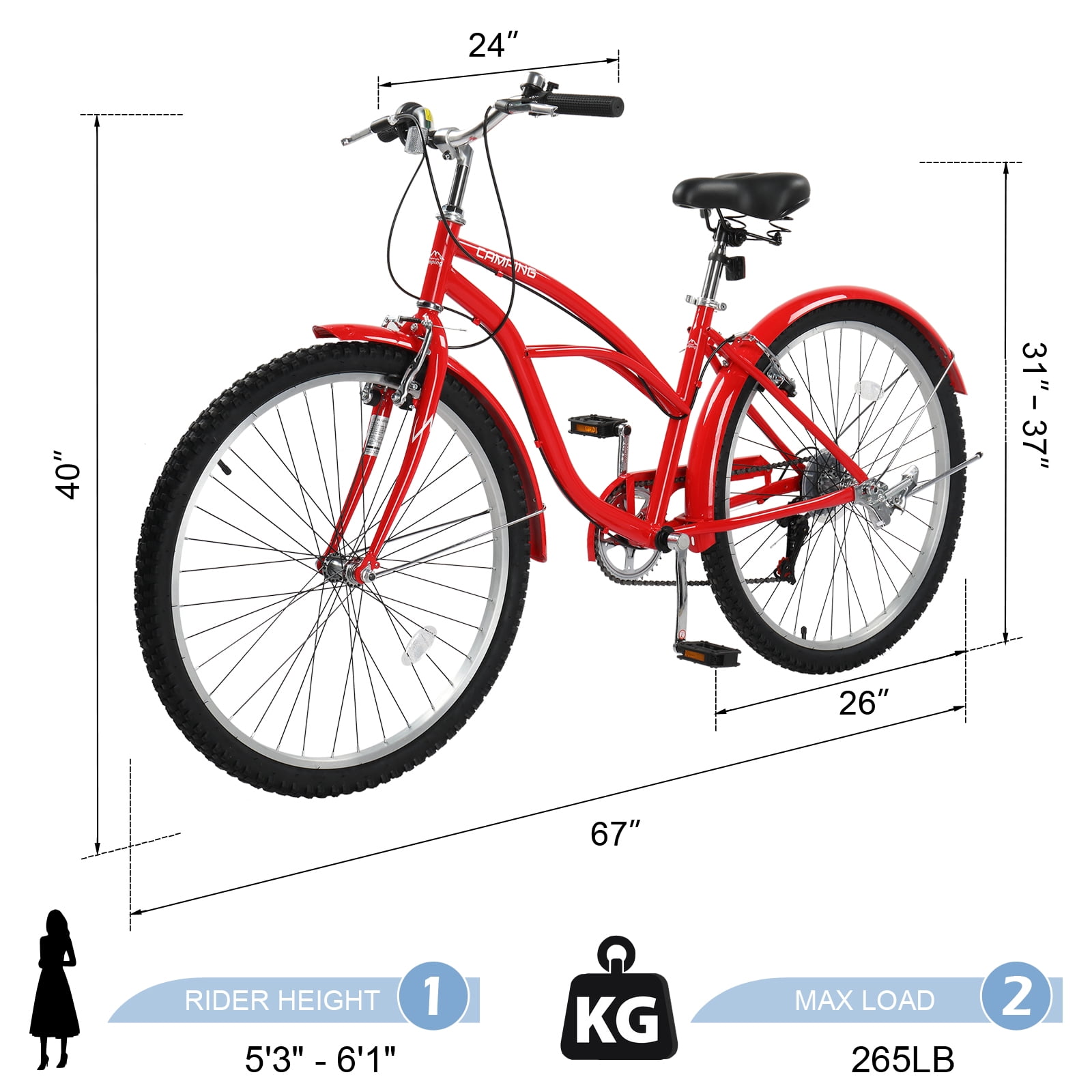 Coleman コールマン COMT26 CAMPING CRUISER MTB Coleman