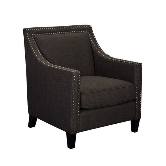 Bowery Hill Chair in Charcoal Gray