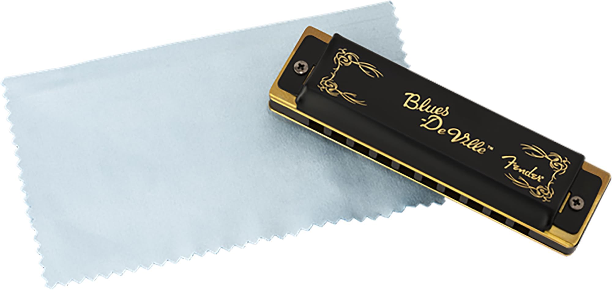 Fender Blues DeVille Harmonica - Key of E w/ Austin Bazaar Instructional Manual