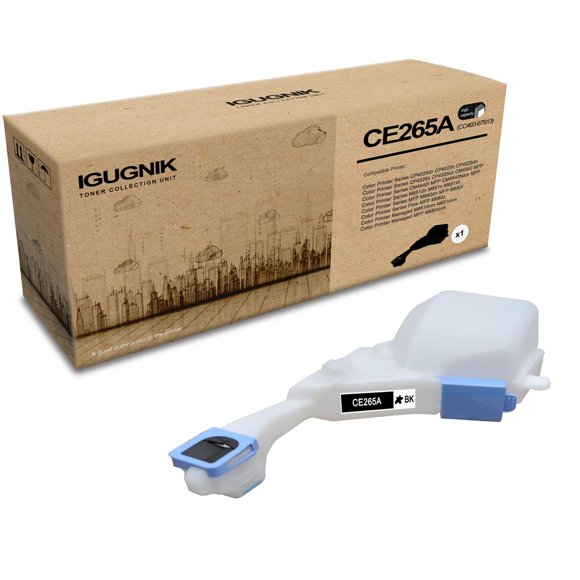 Unidad recolectora de tóner IGUGNIK CE265A (CC493-67913) negra