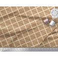 thumbnail image 3 of Soimoi Cotton Poplin Fabric Leaves,Floral & Check Geometric Decor Fabric Printed Yard 56 Inch Wide, 3 of 3
