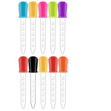 ACDANC 10Pcs Droppers,Precise Pipettes Dropper,Easy-to-Use Medicine Dropper