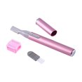 thumbnail image 1 of Portable electric shaver for removing facial hair and trimming eyebrow hair, 1 of 5
