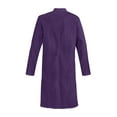 thumbnail image 2 of Panda Uniform Multi-Pocket Lab Coat for Men & Women, XL, Purple, 2 of 7