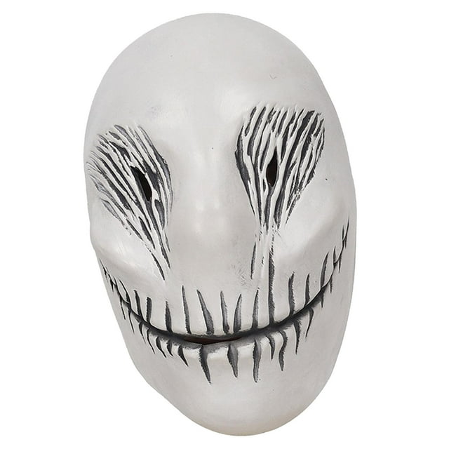 Máscara de esqueleto de espeluznante para toda la cara, máscara de disfraz de Skellington para carnaval, decoración de cosplay