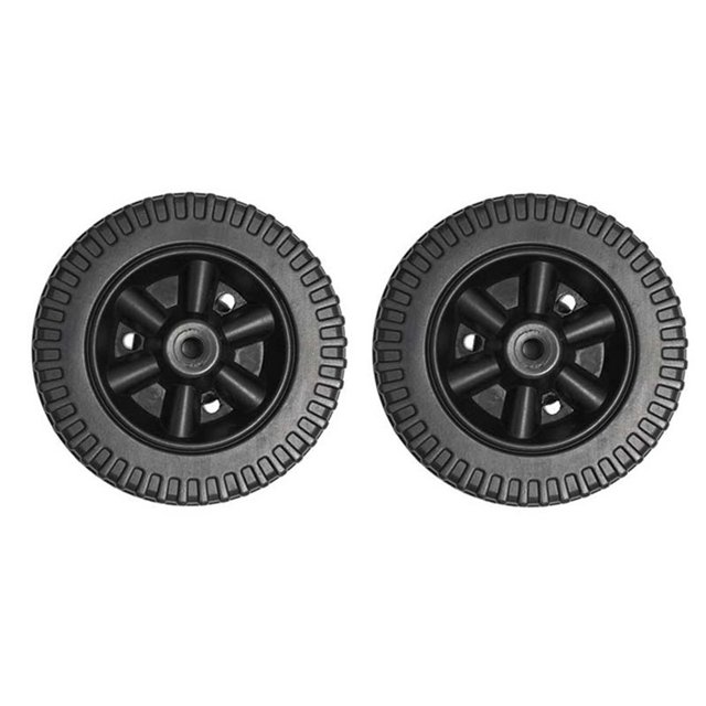 AMERTEER2 Pcs Roues de Gril 6” Pièces de Rechange pour Grils au Gaz Charbroil et Autres Marques Roue de BBQ