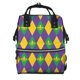 thumbnail image 1 of Easygdp Mardi Gras para Bolsa de Bebé de Gran Capacidad con Múltiples Bolsillos, Bolsa de Pañales para Padres, Bolsa de Viaje Organizada y Elegante, 1 of 6