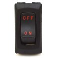 thumbnail image 2 of Carling On/Off Boat Mini Rocker Switch | 2 Spade 15A 250VAC Red, 2 of 3