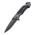thumbnail image 2 of Camping Knife Multi-function Knife, Knife Outdoor Knife, Professional Stainless Pocket Knife, Bottle Opener,Apply to Survival,Camping, Hunting and Hiking 1 Pcs Black, 2 of 9