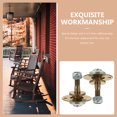 thumbnail image 3 of CRAFTHROU 4pcs Glider Rocking Chair Parts Iron for Household Users, 3 of 8