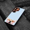 thumbnail image 4 of WIRESTER Shockproof Soft Rubber Cover Case for Samsung Galaxy S26 Ultra 6.9" 2026, Animal Red Pembroke Welsh Corgi Dog On Light Blue Background, 4 of 5