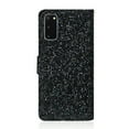 thumbnail image 2 of Allytech Samsung Galaxy S20 Case Wallet, PU Leather Bling Glitter Folding Stand Shockproof Flip Cover with Cards Slots Cash Pocket Book Style Magnetic Cover Case for Samsung Galaxy S20 6.2", Black, 2 of 9
