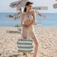 thumbnail image 2 of Bolso tote grande impermeable y resistente a la arena 42x36x13 cm, 2 of 7