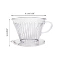 thumbnail image 5 of NEXAVKPR Coffee Filter Cone Coffee Dripper Pour Over Cone Coffee Maker Drip Cone Brewer, 5 of 9