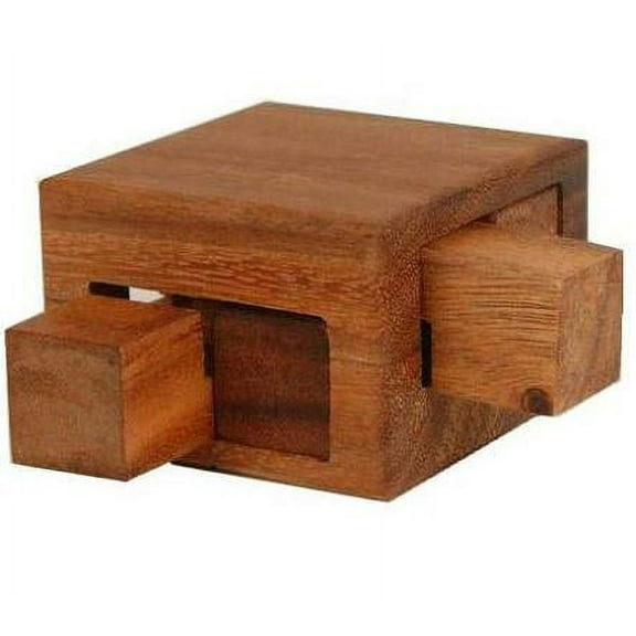 Tricky Drawers Box - Wooden Brain Teaser Puzzle