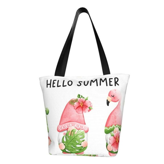 Easygdp Hello Summer Gnome Shoulder Bags for Women,Crossbody Bags Shoulder Purse Handbag for Women