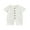 White, variant on Bagilaanoe Newborn Baby Boy Summer One-pieces Short Sleeve Jumpsuit 3M 6M 12M 18M 24M Infant Romper Casual Clothing