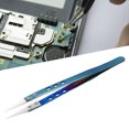 thumbnail image 1 of Tweezers Tweezers Straight Pointed Tip Antimagnetic Anti Static Tweezers Tool For Electronic Repair Maintenance, 1 of 8