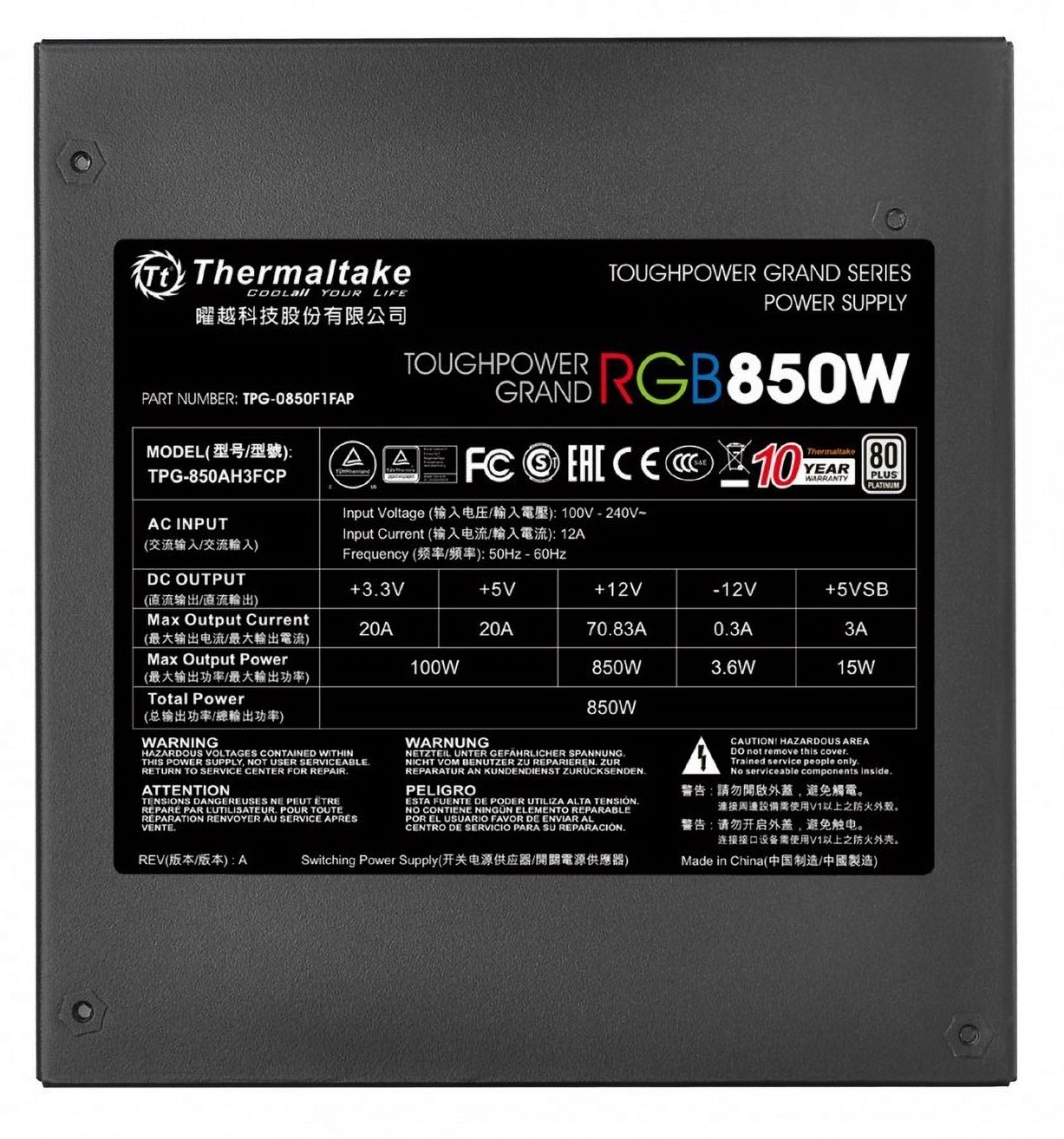 Thermaltake Toughpower Grand RGB Platinum Full-Modular Power