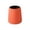 A-Orange, variant on Hyknon Flower Vase, 7" Diamond Relief Flower Vases, Conical Danish Streamlined Flower Vases for Centerpieces Decor, Drop-Resistant Plastic Vase Ornament for Dining Table Living Room Wedding Bedroom