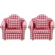 thumbnail image 1 of 2 sets of Doll House Sofa Miniature Furniture Mini Sofa Models Doll House Sofa Couch, 1 of 3