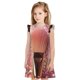 thumbnail image 1 of Balery Makeup Brush on Pink Glitter Camisón de princesa para niñas, pijama de algodón con mangas abullonadas, suave y bonito.-X-Large, 1 of 6