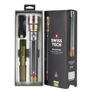 Swiss Tech Erleuchten 3000 Lumen LED Flashlight, IP67 Waterproof, Drop Resistant, Rechargeable Flashlight with Emergency Power Bank